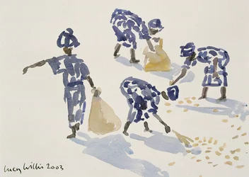 Pulizia delle foglie, Senegal, 2003